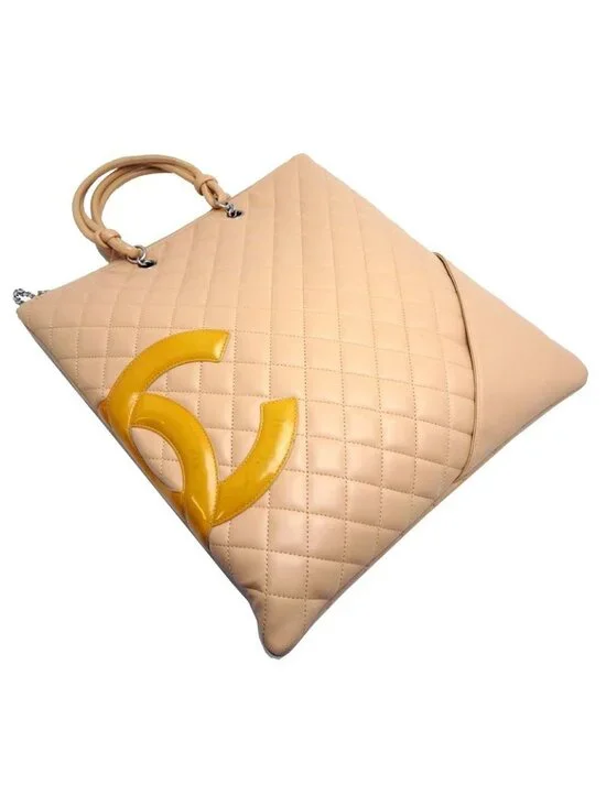 Chanel Tote Cambon Line Beige Bag - Picture 3 of 9